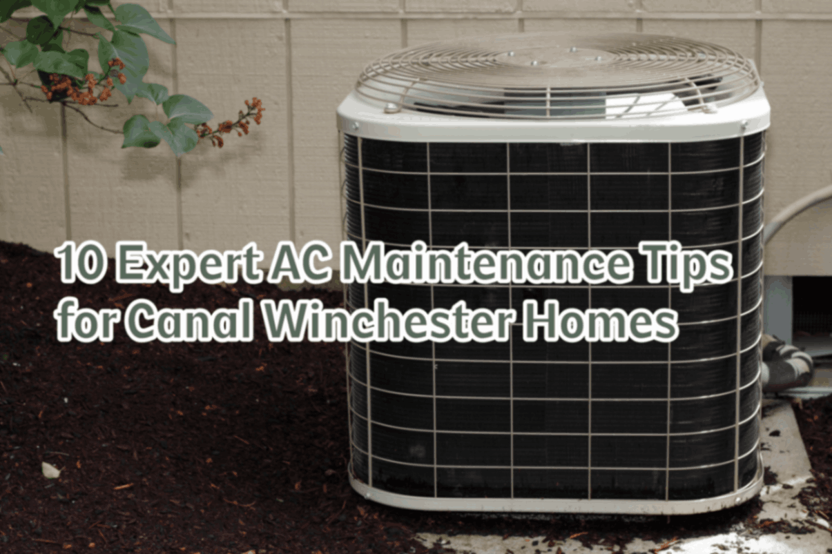 Canal Winchester, Ohio HVAC blog on essential AC maintenance tips.